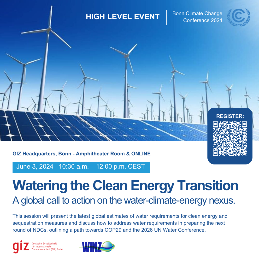 Watering the Clean Energy Transition Event tile