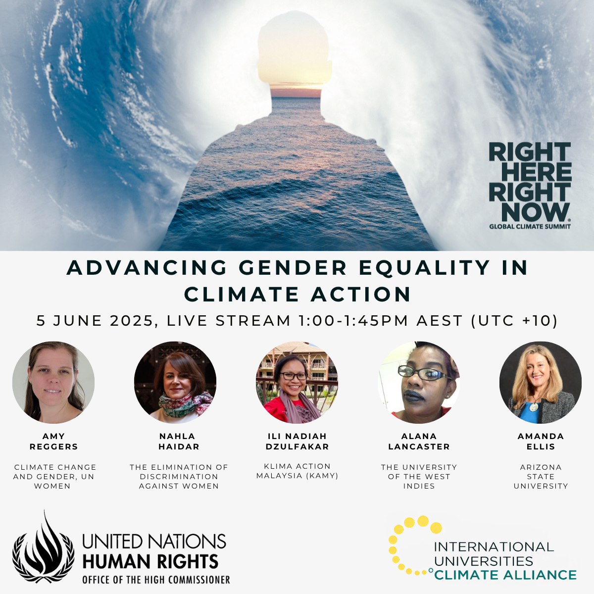 Advancing gender equality in climate action