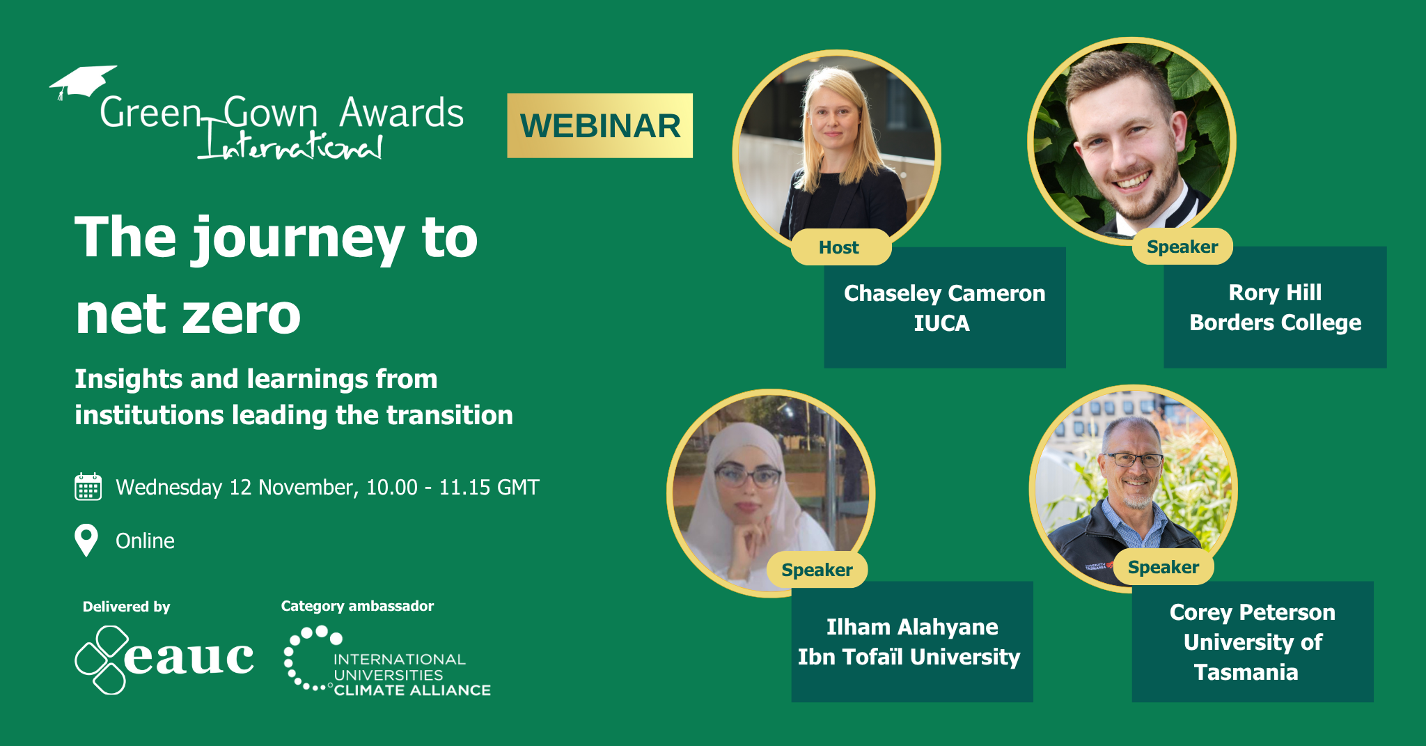 The journey to net zero speaker tile