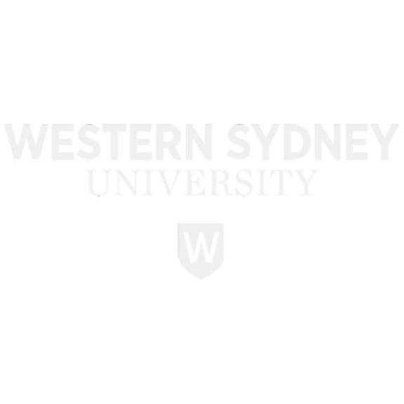 Western Sydney University Logo Reversed