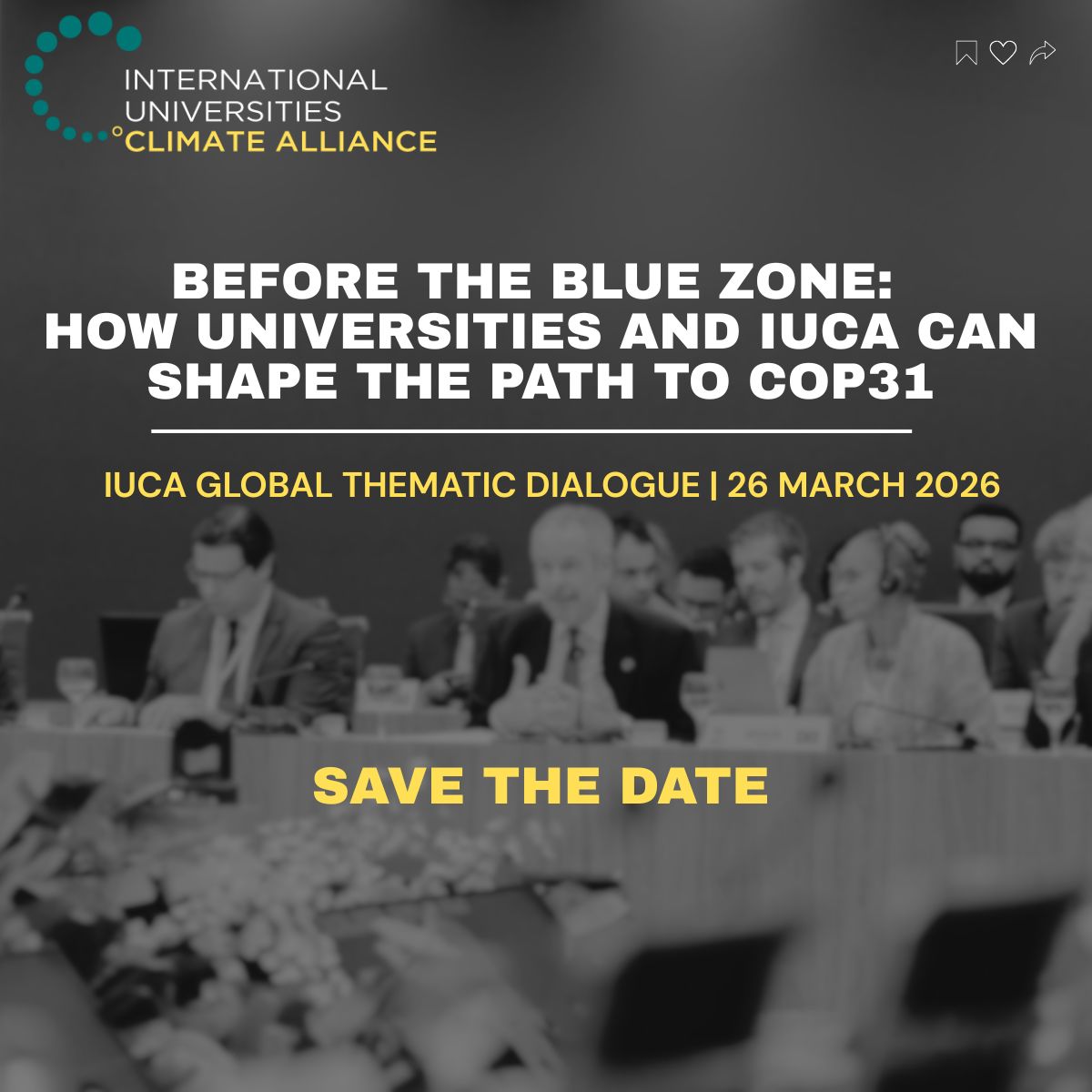 COP30 President - Event Banner